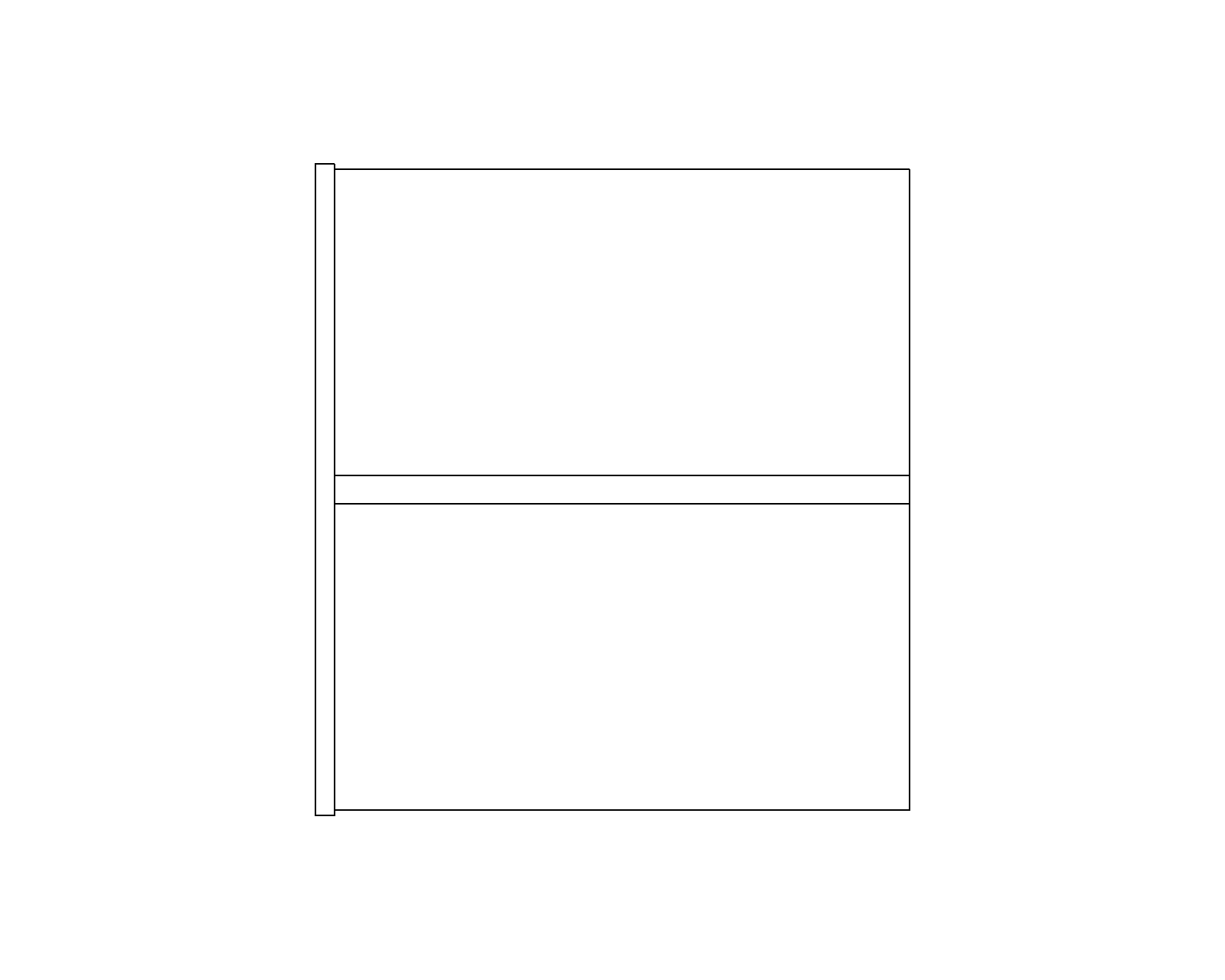 Lingo add-on - double-sided - D400 - W750 – 2D.dwg